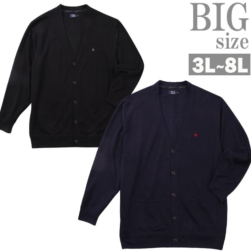 胸の刺繍プリントが目を惹くPOLO BCSのスムースポンチカーディガン。しっかりとした綿混素材で着回し抜群のカジュアルアイテム。ネイビーとブラックの2色をご用意。